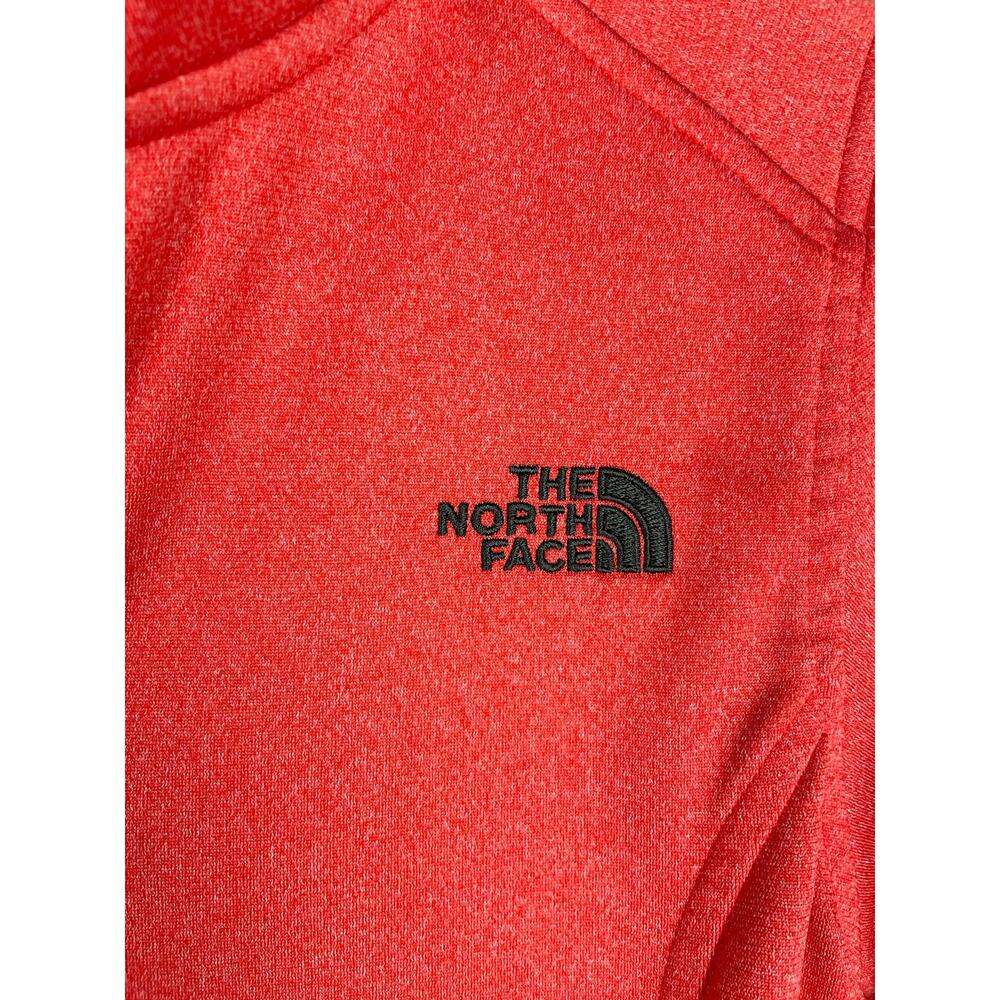 North Face Pink 1/4 Zip Popover Sweatshirt Small Warm Baselayer Warm Activewear - Picture 2 of 7